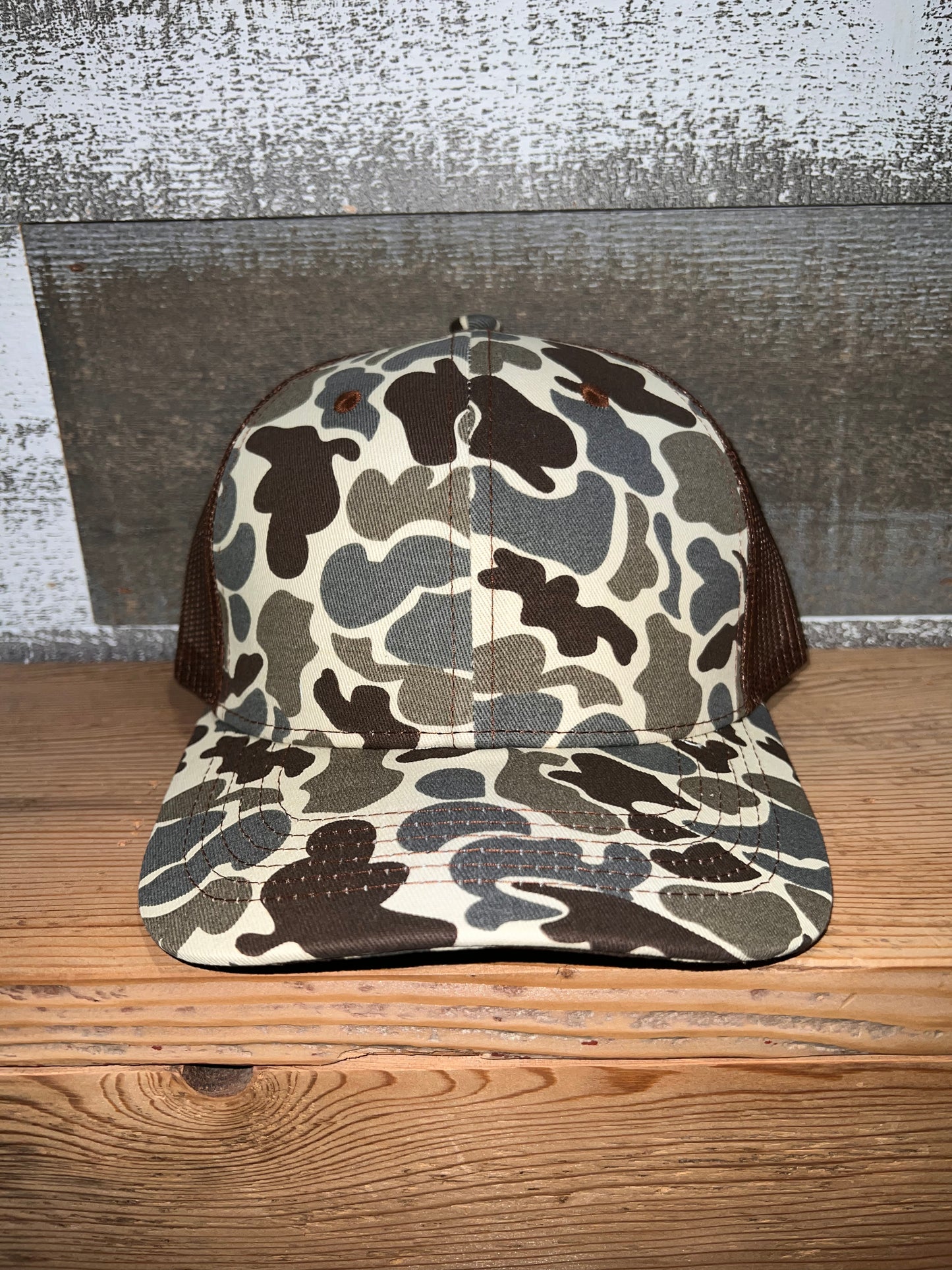 Blank Duck Camo Ball Cap