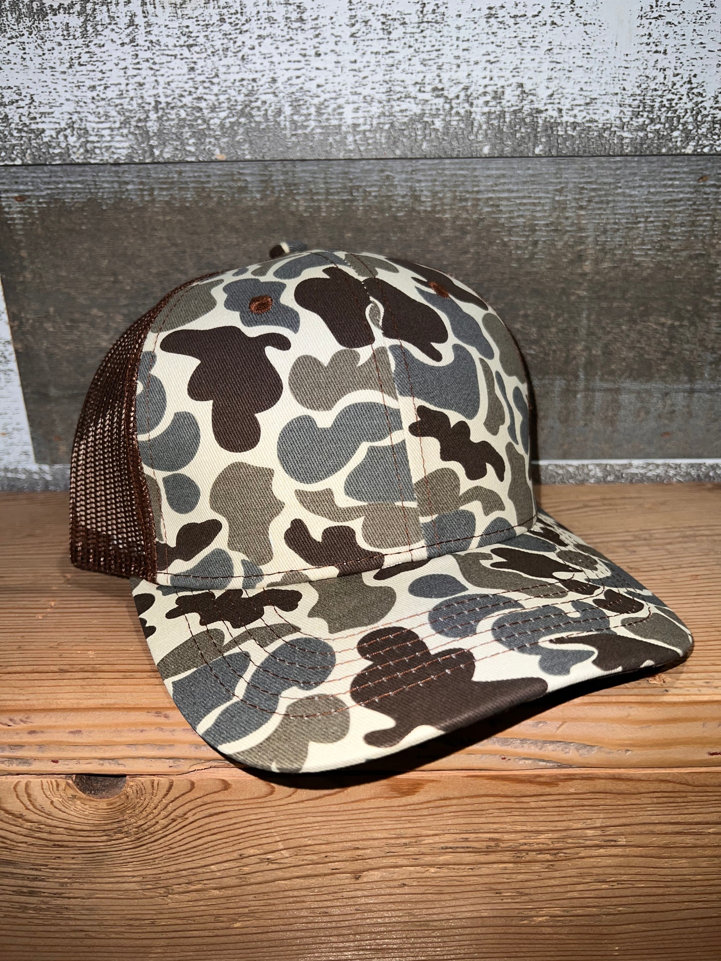 Blank Duck Camo Ball Cap