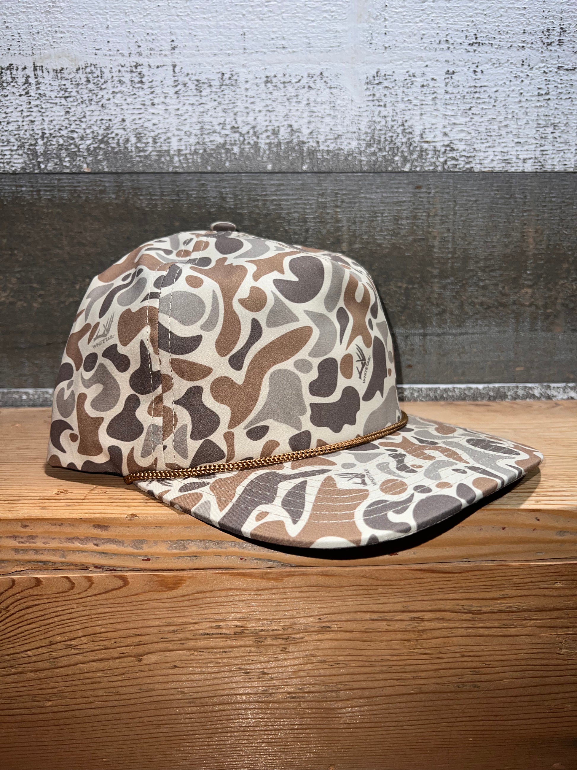 Whitetail Deer Patch Camo Rope Hat – Panola Brand®