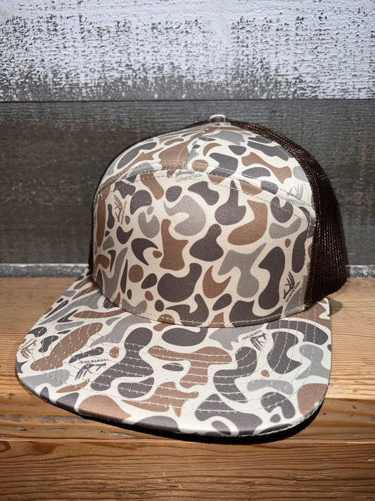 Blank Whitetail Co. Old School Camo 7 Panel