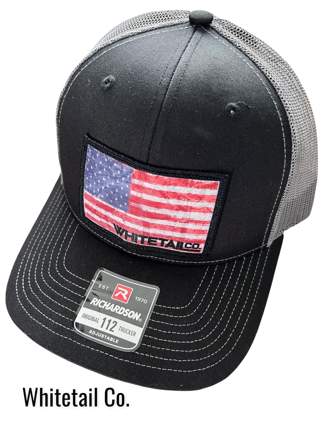 Custom Richardson American Flag Trucker Hat - Design Trucker Hats